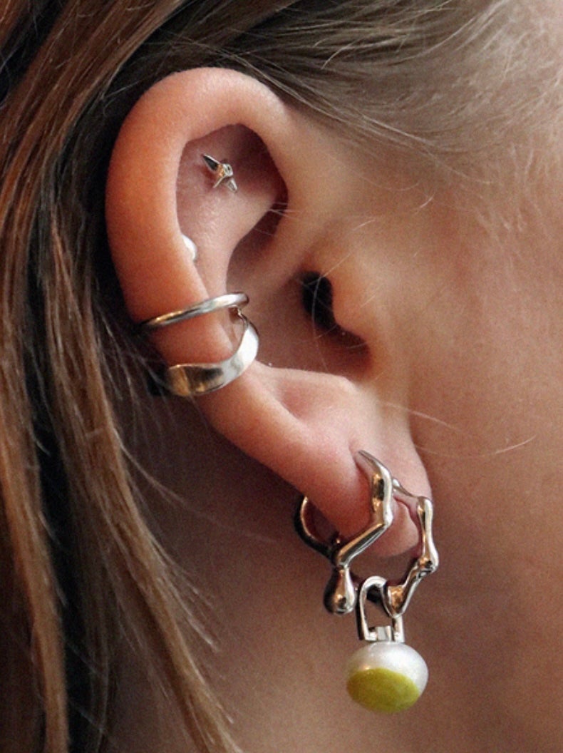 Ripples Ear Cuff - Silver | eleventhstGOODS